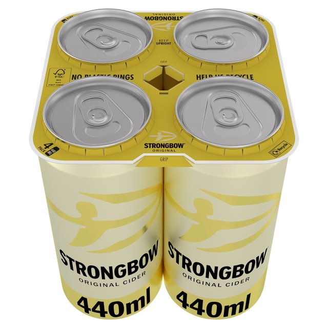 Strongbow Original Cider 4 x 440ml GOODS M&S