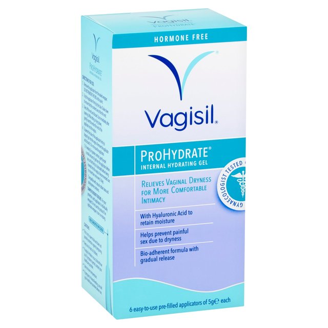 Vagisil Internal ProHydrate Gel Applicators 6 x 5g GOODS M&S