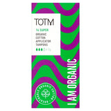 TOTM Organic Cotton Applicator Tampons Super 14 per pack GOODS M&S