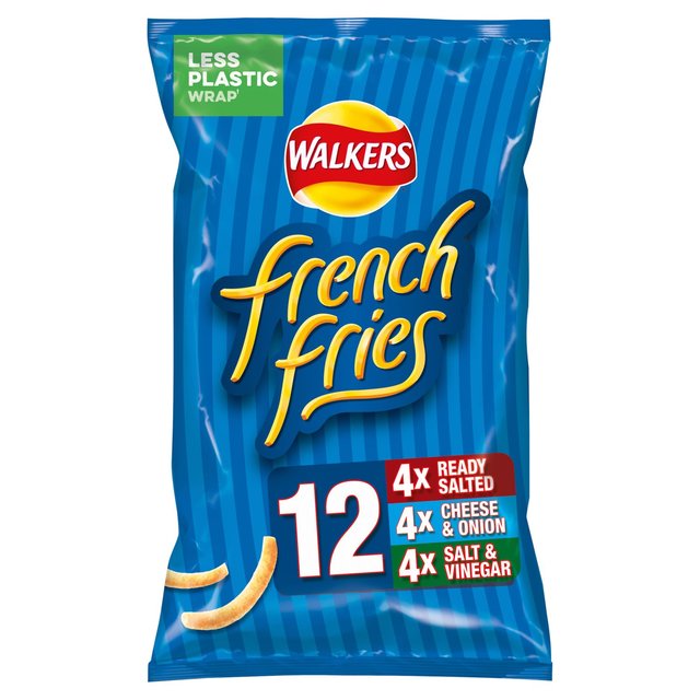 Walkers French Fries Variety Multipack Snacks   12 per pack GOODS M&S