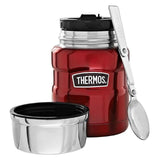 Thermos Stainless King Food Flask Red 470ml GOODS M&S