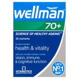 Vitabiotics Wellman 70+ Tablets 30 per pack GOODS M&S
