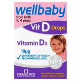 Vitabiotics Wellbaby Vitamin D Drops 10ug 0-4yrs    30ml GOODS M&S