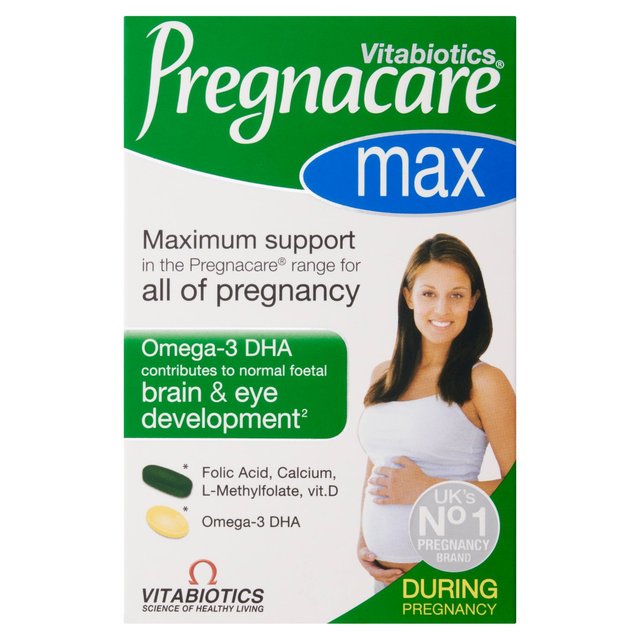 Vitabiotics Pregnacare Max Brain & Eye Development Omega-3 DHA Capsules 84 per pack GOODS M&S