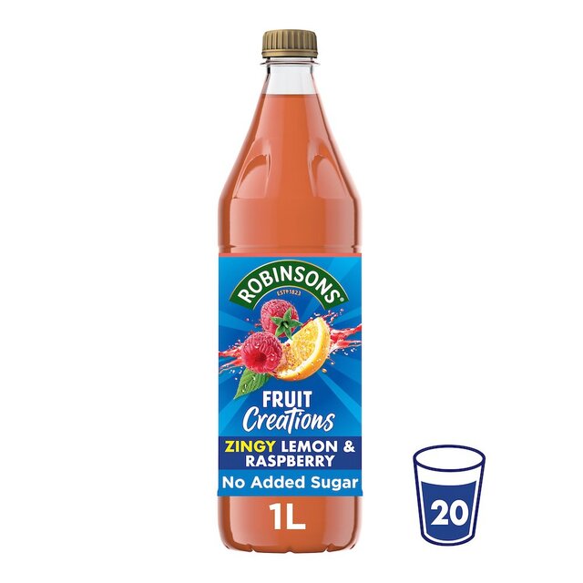 Robinsons Fruit Creations Lemon and Raspberry 1L - McGrocer