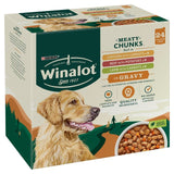 Winalot Meaty Chunks Mixed in Gravy Wet Dog Food 24 x 100g GOODS M&S