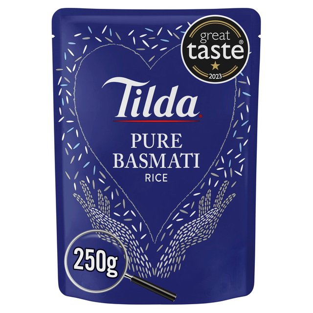 Tilda Microwave Pure Basmati Rice 250g GOODS M&S