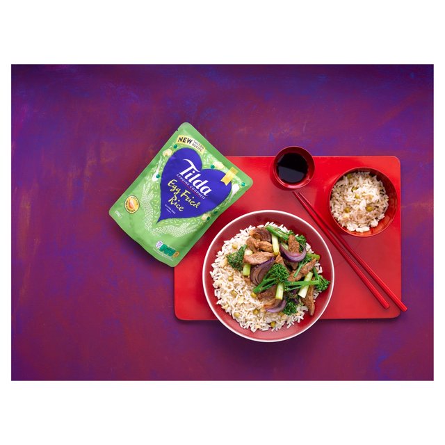 Tilda Microwave Egg Fried Rice 250g GOODS M&S
