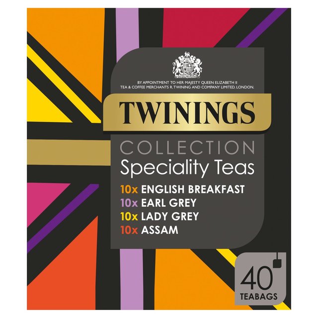 Twinings Speciality Tea Bags Selection Gift Pack 40 per pack GOODS M&S