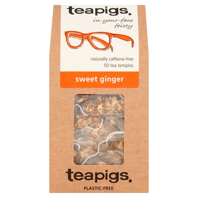Teapigs Sweet Ginger Tea Bags 50 per pack GOODS M&S