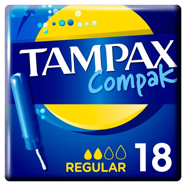 Tampax Compak Regular Tampons 18 per pack GOODS M&S