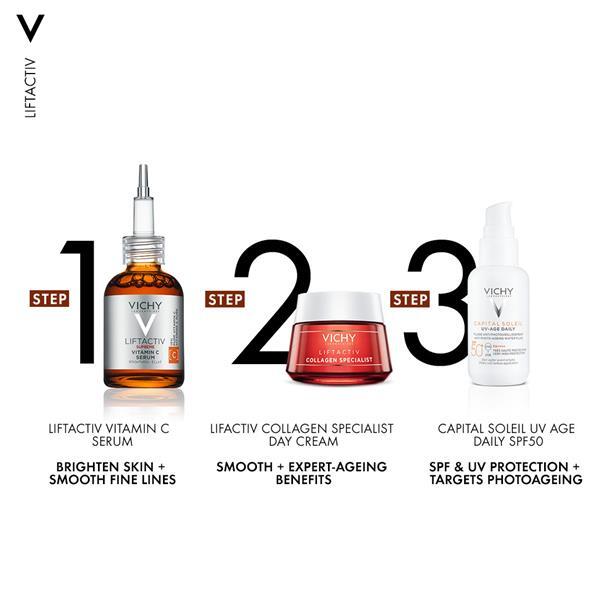 Vichy Supreme 15% Vitamin C Brightening Skin Serum 20Ml GOODS Superdrug