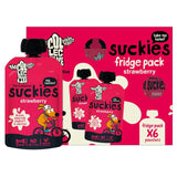 The Collective Strawberry Suckies Multipack Kids Yoghurt   6 x 90g GOODS M&S