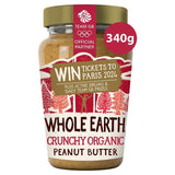 Whole Earth Organic Crunchy Peanut Butter 340g GOODS M&S