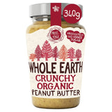 Whole Earth Organic Crunchy Peanut Butter 340g GOODS M&S