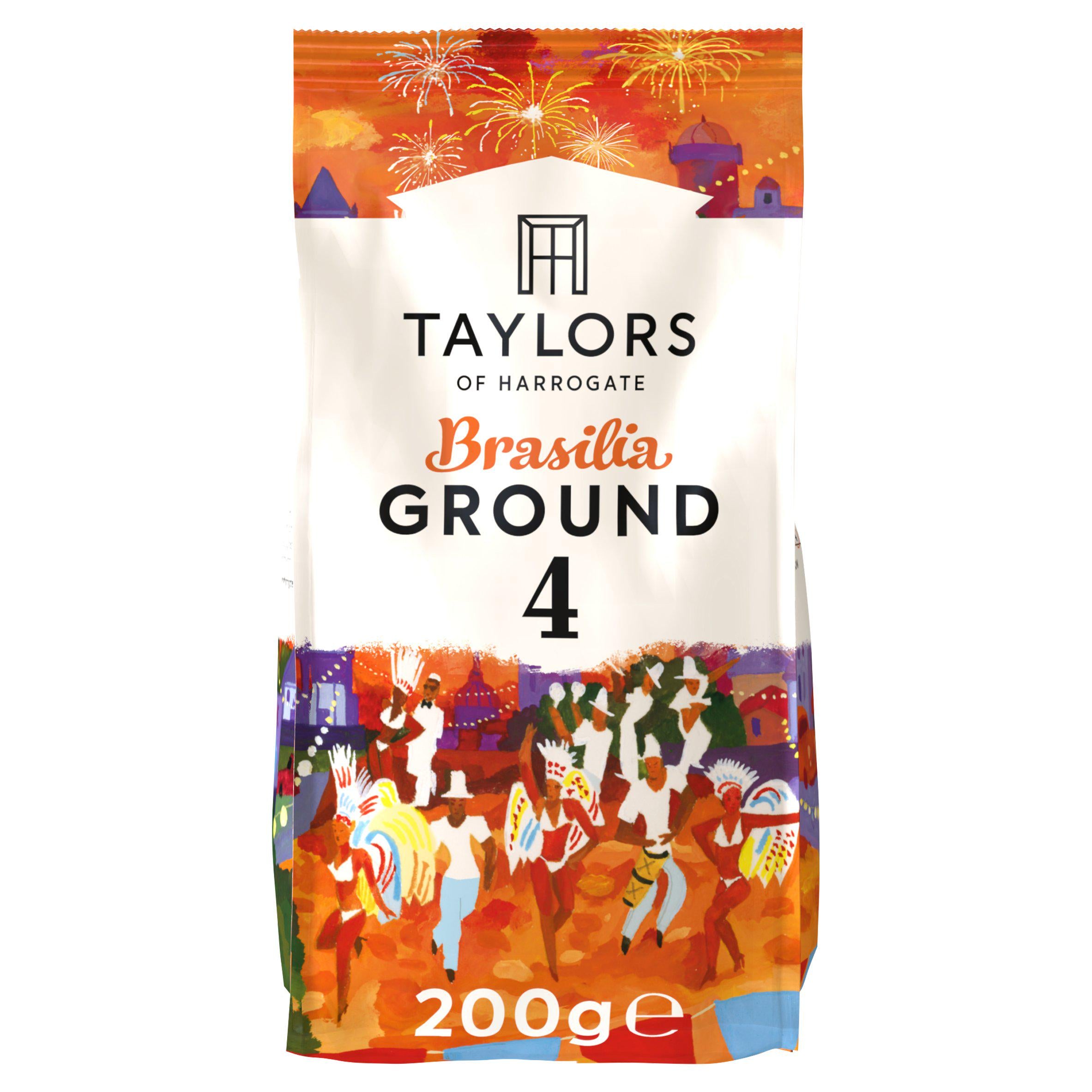 Taylors of Harrogate Brasilia Ground Coffee 200g GOODS Sainsburys