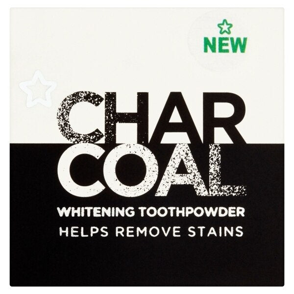 Superdrug Charcoal Whitening Toothpowder 50g GOODS Superdrug