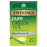 Twinings Decaf Pure Green Tea 20 Tea Bags GOODS ASDA