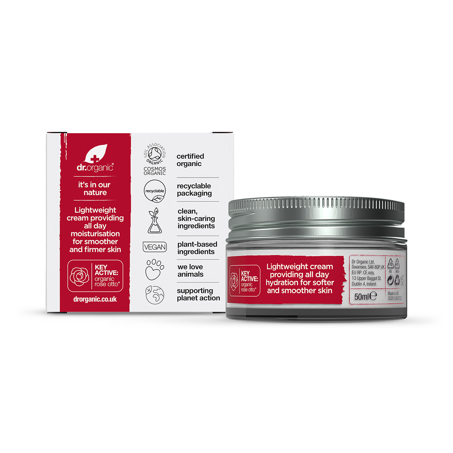 Dr Organic Manuka Honey Rescue Cream 50ml - 999274