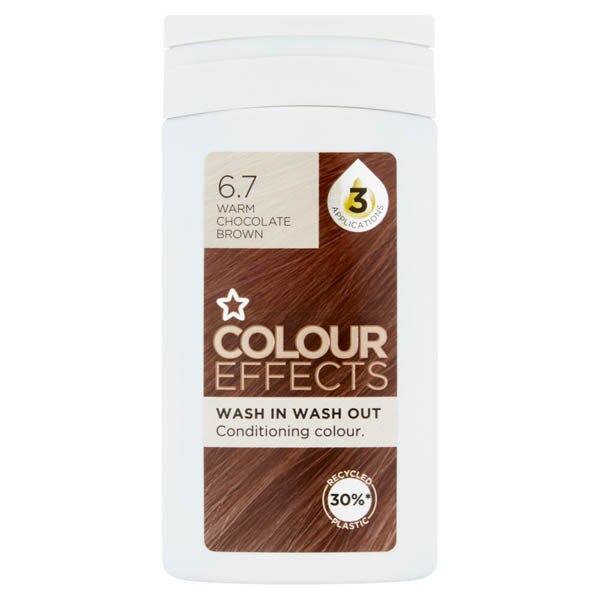 Superdrug Colour Effects Chocolate Brown 6.7 75ml GOODS Superdrug