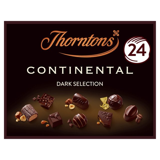 Thorntons Continental Dark Selection Box of Chocolates 264g GOODS M&S
