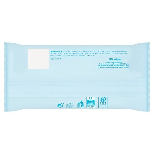 Superdrug Antibacterial Wipes x80 Bio GOODS Superdrug