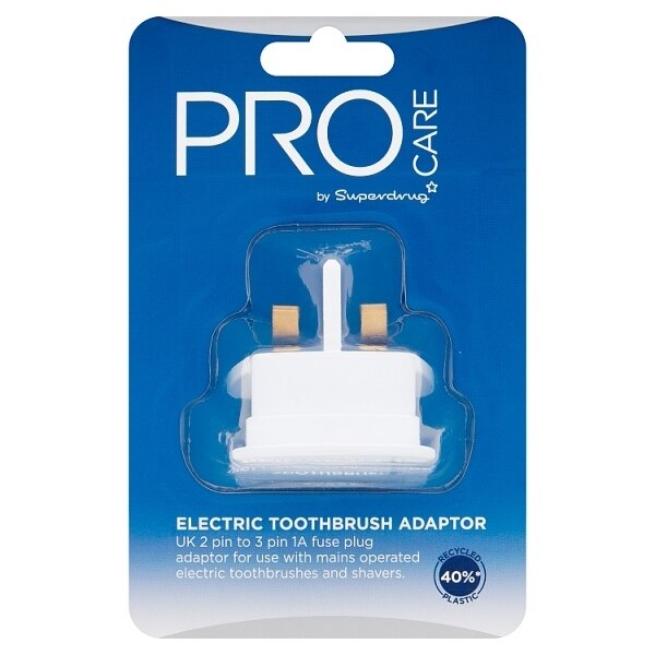 Superdrug ProCare Power Toothbrush Adaptor GOODS Superdrug