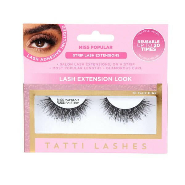 Tatti Lashes Miss Popular Volume Strip Lash GOODS Superdrug