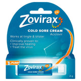 Zovirax Cold Sore Treatment Cream Contains Aciclovir Pump Dispenser 2g GOODS M&S