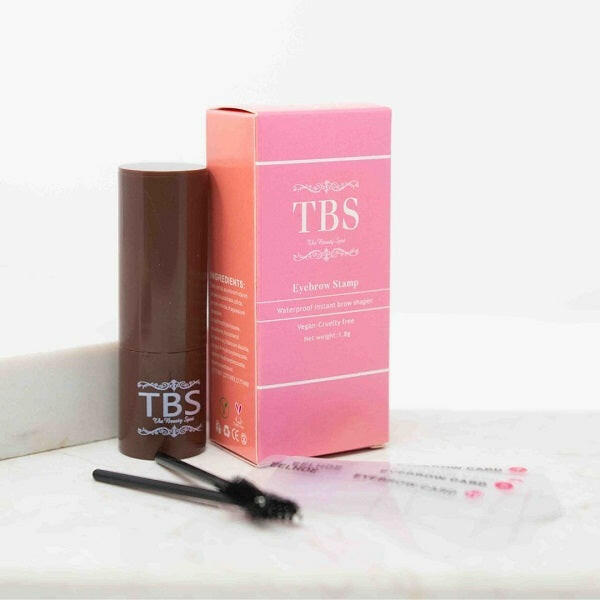 TBS Easy Brows Powder & Stencil 1.8g Light Brown GOODS Superdrug