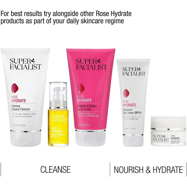 Super Facialist Rose Facial Exfoliating Scrub 150ml GOODS M&S