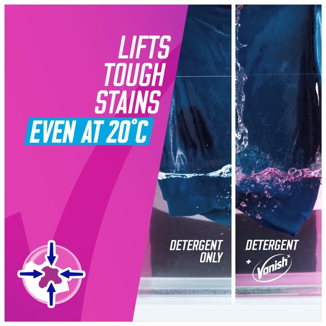 Vanish Oxi Action Powder Fabric Stain Remover Powder Colours 2.4kg GOODS M&S