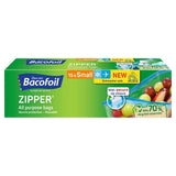 Bacofoil Small All Purpose Zipper Freezer Bags 15 per pack - McGrocer