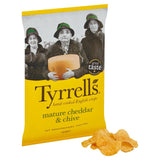 Tyrrells Mature Cheddar & Chive Sharing Crisps 150g GOODS M&S