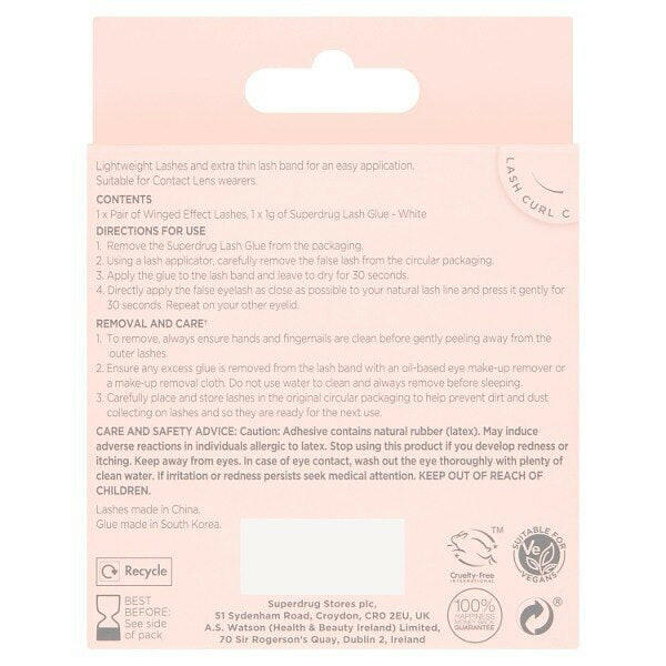 Superdrug Studio Lash FM011 GOODS Superdrug