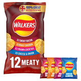Walkers Meaty Variety Multipack Crisps 12 per pack GOODS M&S