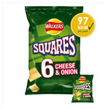 Walkers Squares Cheese & Onion Multipack Snacks 6 x 22g GOODS M&S