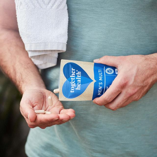 Together Men's Multivitamins & Minerals Supplement Vegetable Capsules 30 per pack GOODS M&S