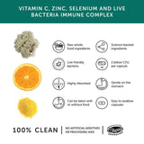 Together Immune Vitamin C Zinc & Selenium Vegetable Capsules    30 per pack GOODS M&S