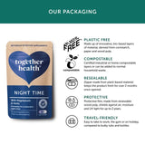 Together Night Time Marine Magnesium Complex Vegetable Capsules    60 per pack GOODS M&S