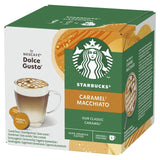STARBUCKS Caramel Macchiato Coffee Pods by NESCAFE Dolce Gusto 12 per pack GOODS M&S