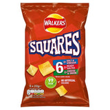 Walkers Squares Variety Multipack Snacks 6 per pack GOODS M&S