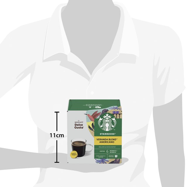STARBUCKS Veranda Coffee Pods by Nescafe Dolce Gusto 12 per pack GOODS M&S