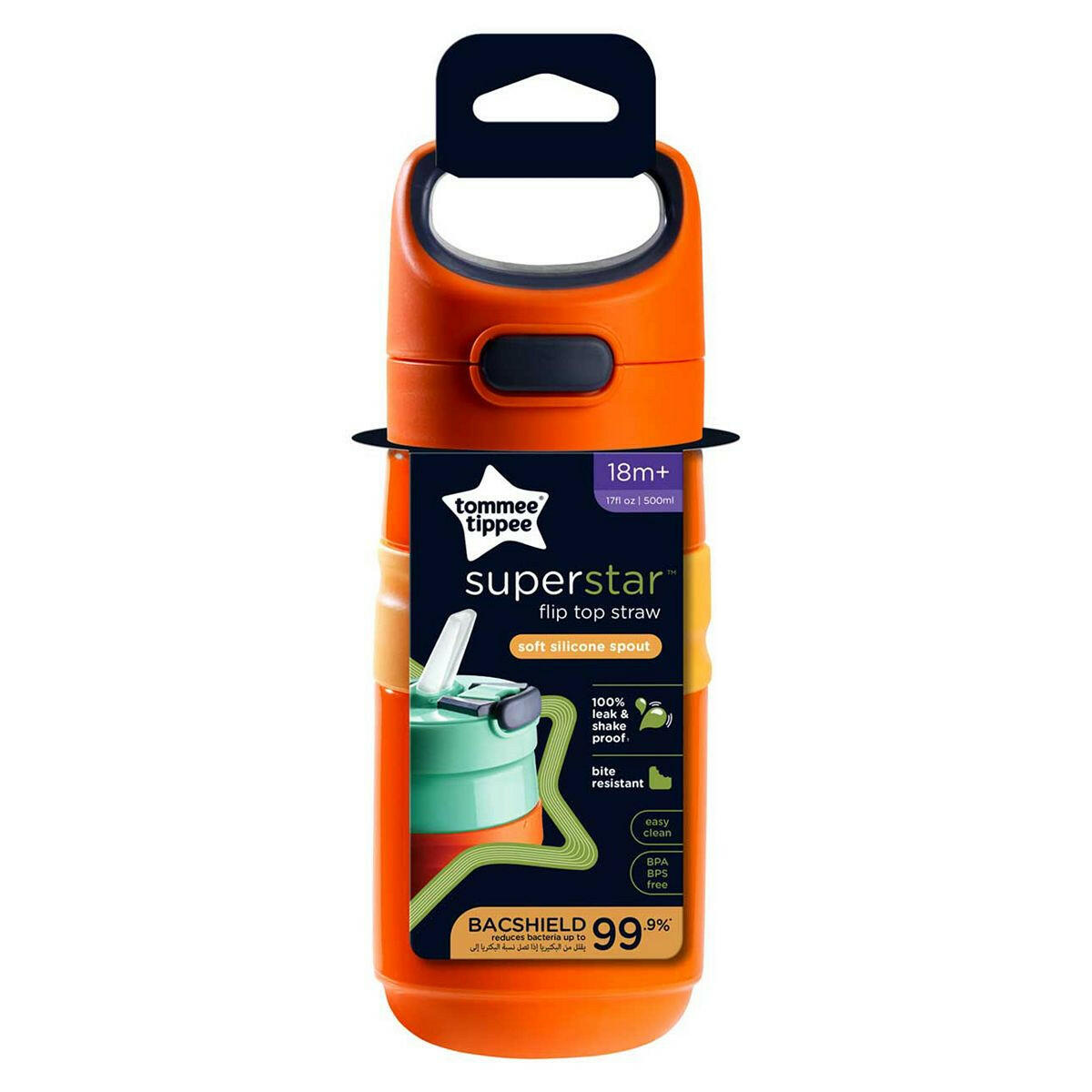 Tommee Tippee Superstar Flip Top Sportee Cup, 18m+ GOODS Boots