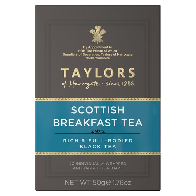 Taylors Scottish Breakfast Teabags   20 per pack GOODS M&S
