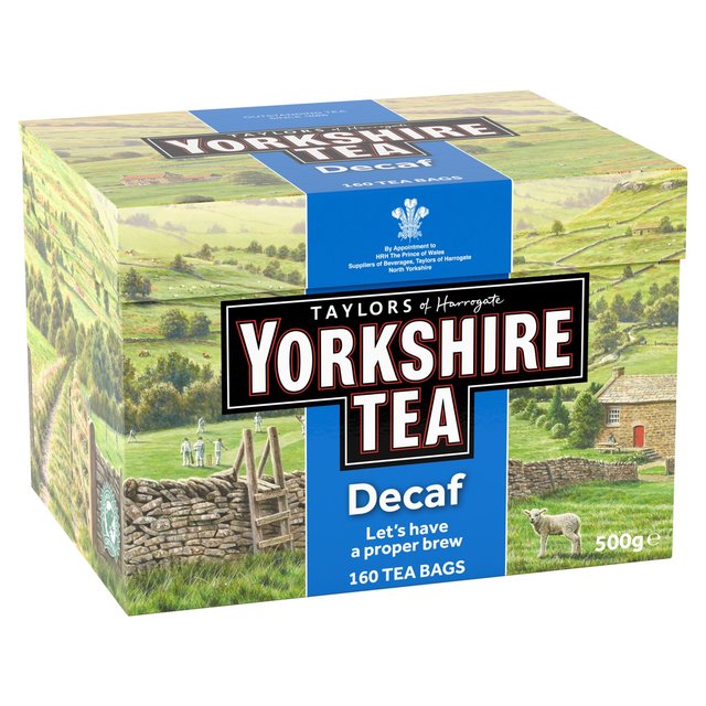 Yorkshire Decaf Teabags 160 per pack GOODS M&S