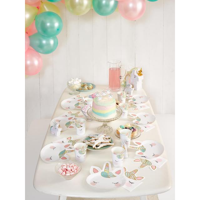 Unicorn Recyclable Paper Party Cups   8 per pack GOODS M&S