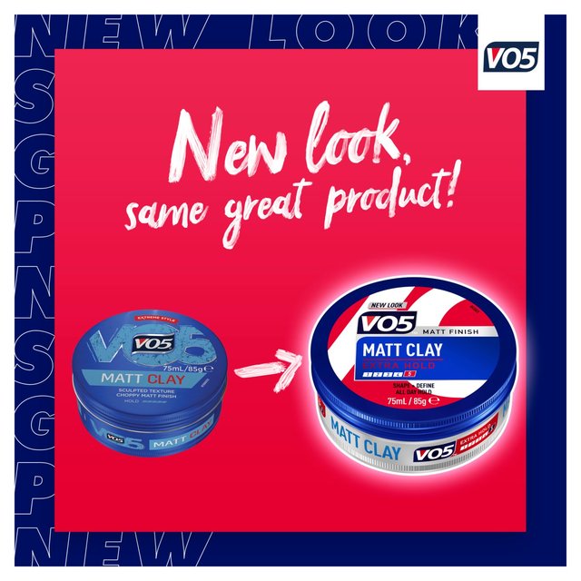 VO5 Extreme Style Matt Clay 75ml GOODS M&S