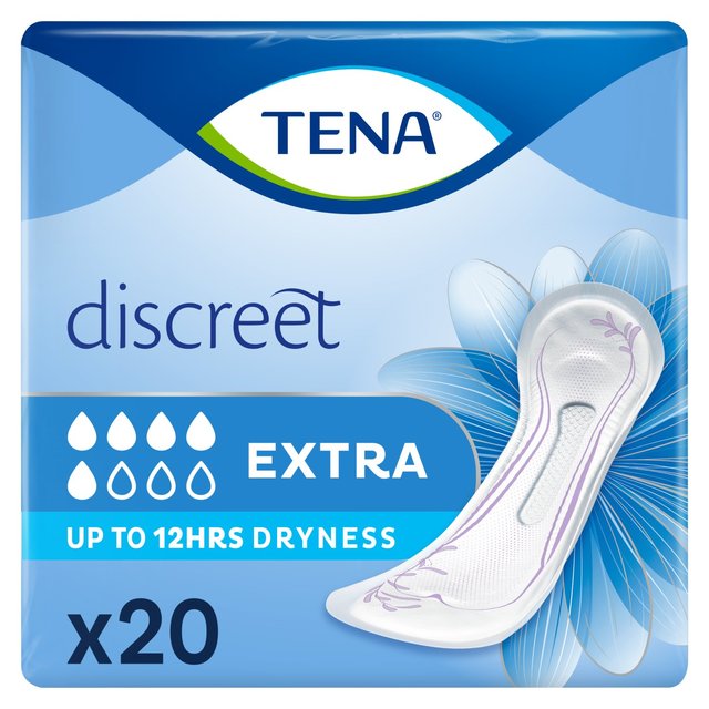 TENA Lady Discreet Extra incontinence Pads   2 x 10 per pack GOODS M&S