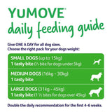 Yumove Chewies One a Day Dog Joint Supplement Medium Dog   30 per pack GOODS M&S